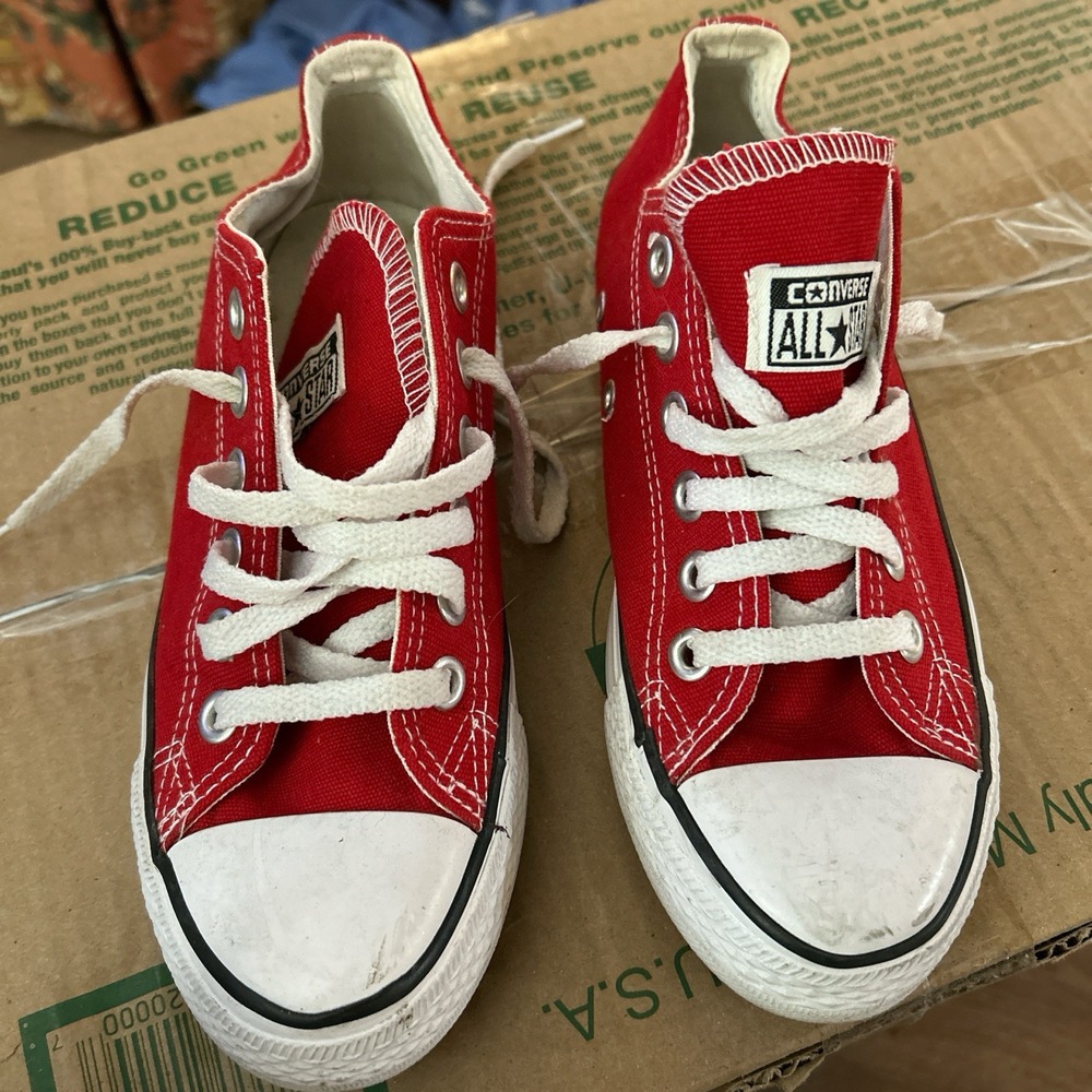 Size 3.5 - Converse Chuck‎ Taylor All Star Ox Red